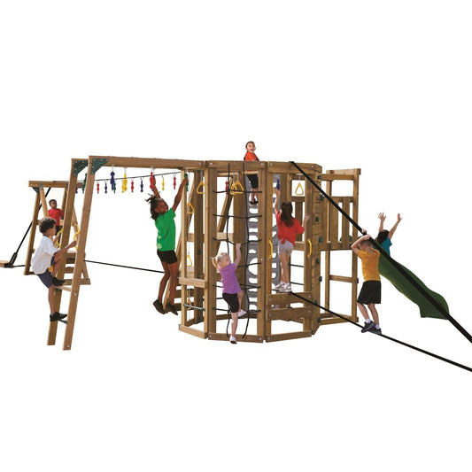 Playstar Ninja Tower (PS 60062) - Factory Built - Backyard Provider