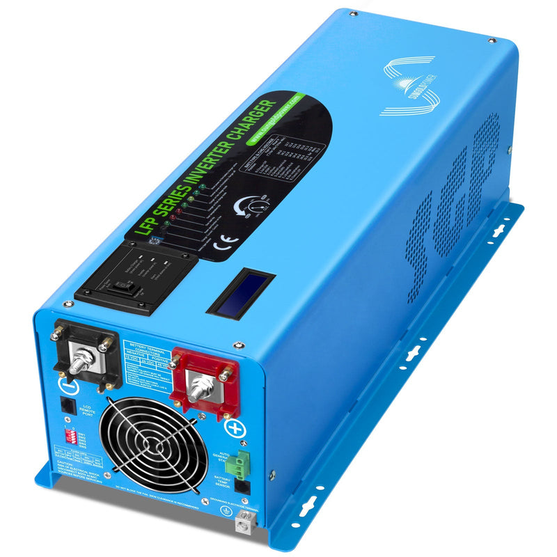 4000W DC 24V Split Phase Pure Sine Wave Inverter With Charger - LFP4K24V240VSP