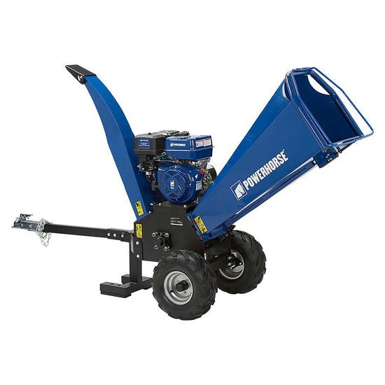 Powerhorse Towable 5in. Wood Chipper + Shredder — 420cc OHV Engine - 115061