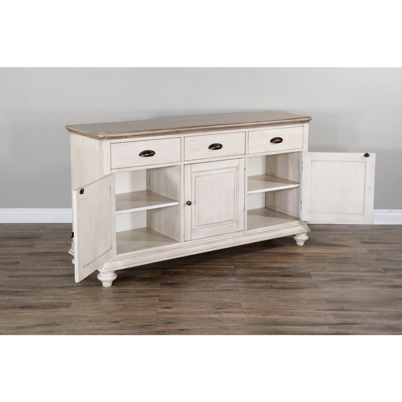 Sunny Designs Westwood Village - Buffet Only - Beige / White - 1912WV-B