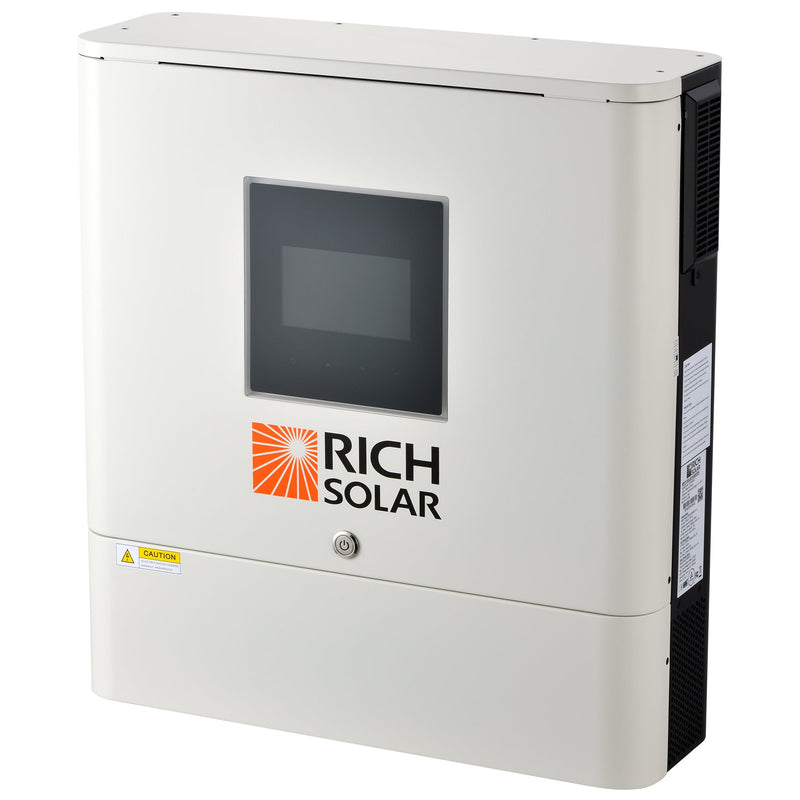 6500 Watt (6.5kW) 48 Volt Off-grid Solar Inverter H6548S - Backyard Provider