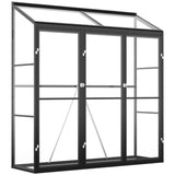 Outsunny 6' x 2' Aluminum Greenhouse, Polystyrene Walk-in Garden Greenhouse - 845-524