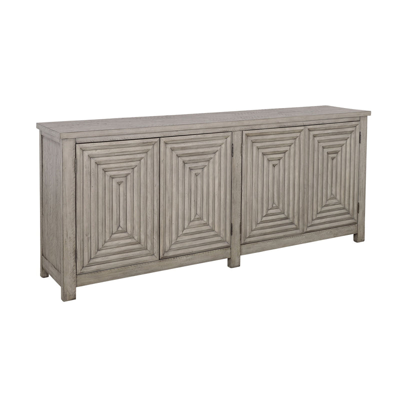 Coast2Coast Home Spalding Four Door Credenza Gray - 90306