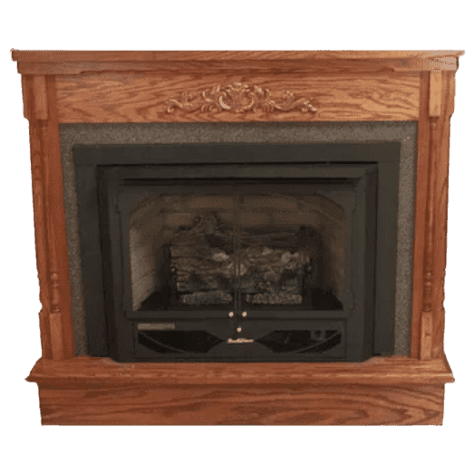 Buck Stove Model 34 Contemporary 33,000 BTU's Vent Free Gas Stove New - NV-344EBLP-CONTMP