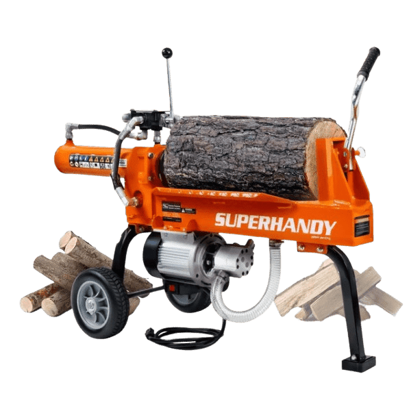 Super Handy 14 Ton 120V Portable Electric Log Splitter New - GUO084