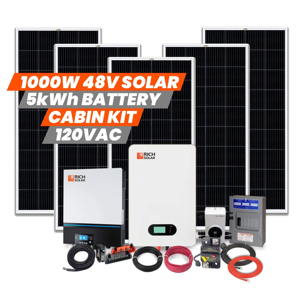 1000W 48V 120VAC Cabin Kit - Backyard Provider