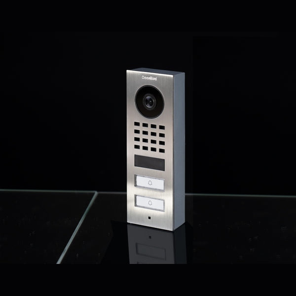 DoorBird D1101V Surface-Mount IP Video Intercom, 1 Call Button in Stainless Steel V4A - 423866751