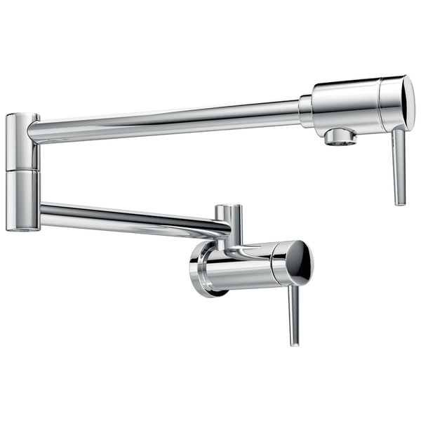 Delta Wall Mount Contemporary Pot Filler in Chrome - 1165lf