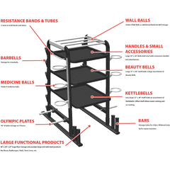 Motive Fitness Pro Total Storage System - HUB300