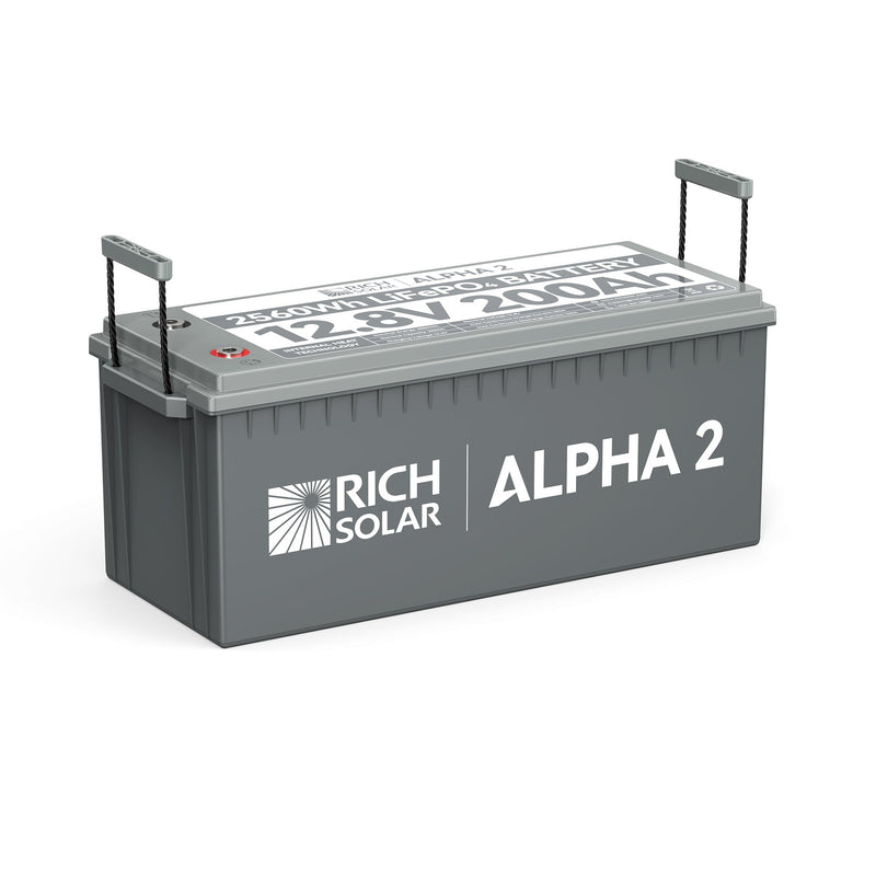 12V 200Ah LiFePO4 Lithium Iron Phosphate Battery w/ Internal Heating and Bluetooth Function - Backyard Provider