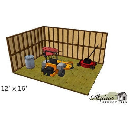 EZ-Fit Craftsman Storage Shed Kit - ez8x8craftsman