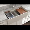 Bocchi Contempo Apron Front Fireclay 36" Double Bowl Kitchen Sink. Available in 9 Colors! - 1350-014-0120