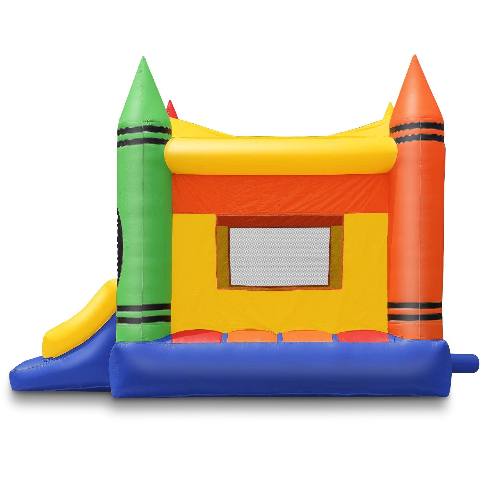 17'x13' Commercial Inflatable Crayon Bounce House w/ Blower by Cloud 9 - Backyard Provider