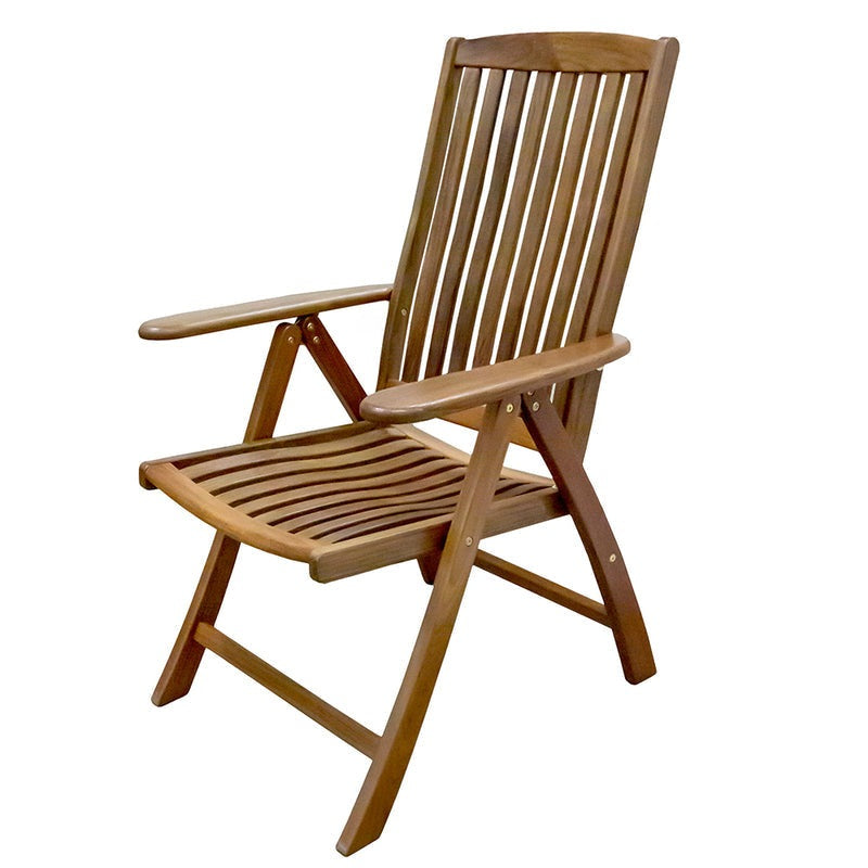 Whitecap Reclining Arm Chair - Teak - 60071 - CW89218