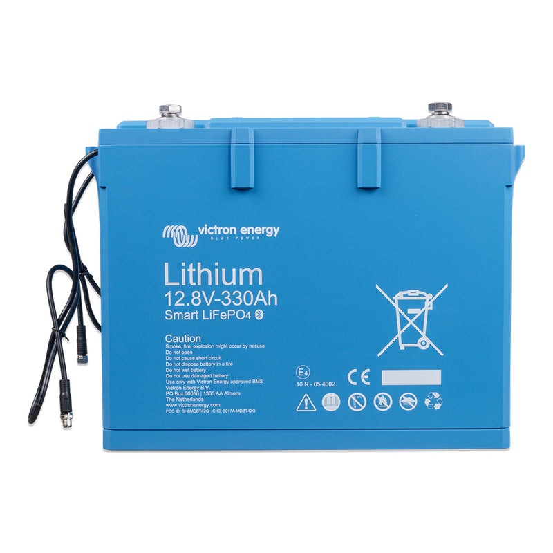 Victron Energy Lithium Battery 12VDC - 330AH - Smart LifePO4 - BAT512132410 - CW93681