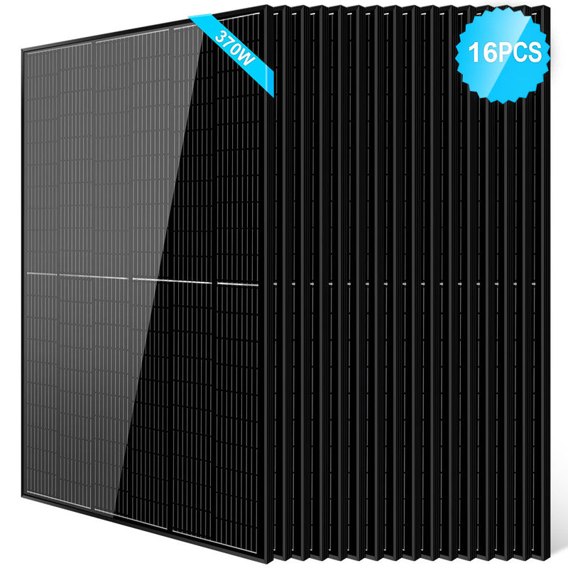 Sun Gold 370W Mono Black PERC Solar Panel - SG-370WMBx2