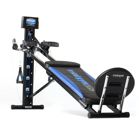 Total Gym XLS Unisex Universal Home Gym Workout Machine with Ab Crunch Bench - 171086