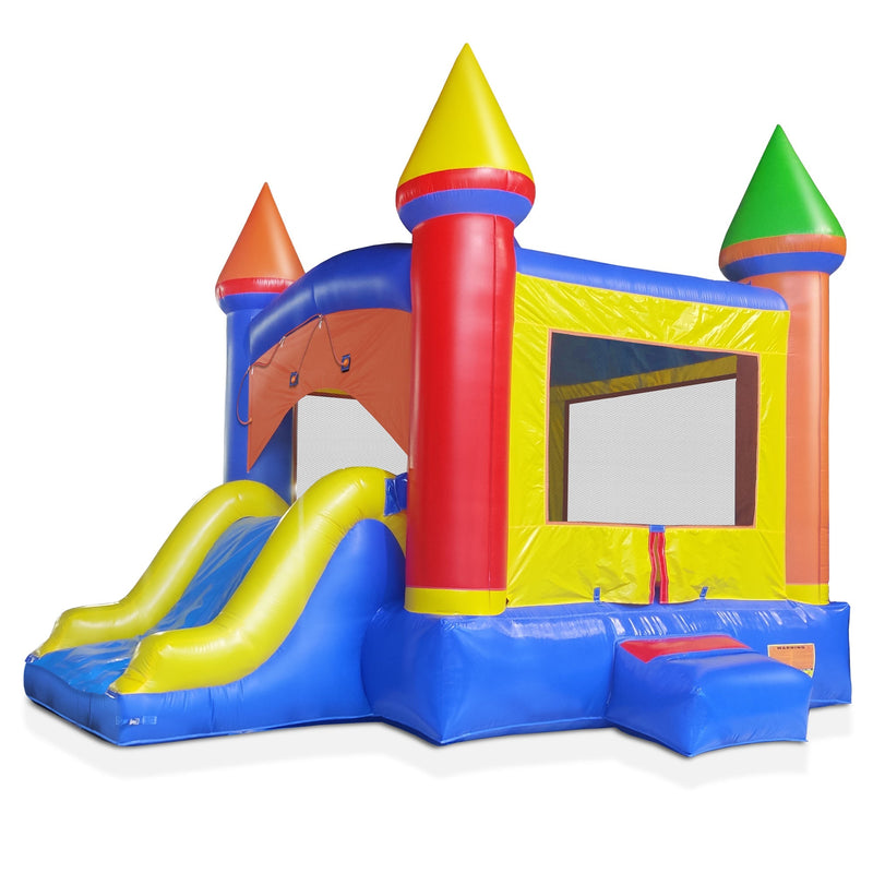 Commercial Inflatable Bounce House with Water Slide and Blower - Backyard Provider