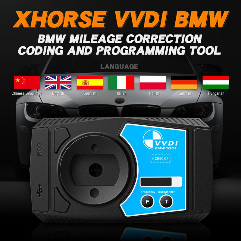 Xhorse - VVDI BMW Programming Tool - Support Mileage Correction - XHS-BMWTOOL