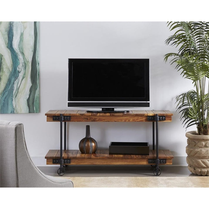 Coast2Coast Home Stewart Console Table Kingston Brown - 37104