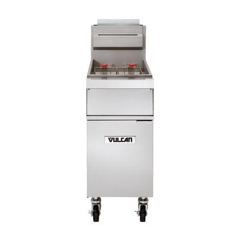 Vulcan 65-70 Lb. Liquid Propane Floor Fryer - 150,000 BTU - 1GR65M-2C