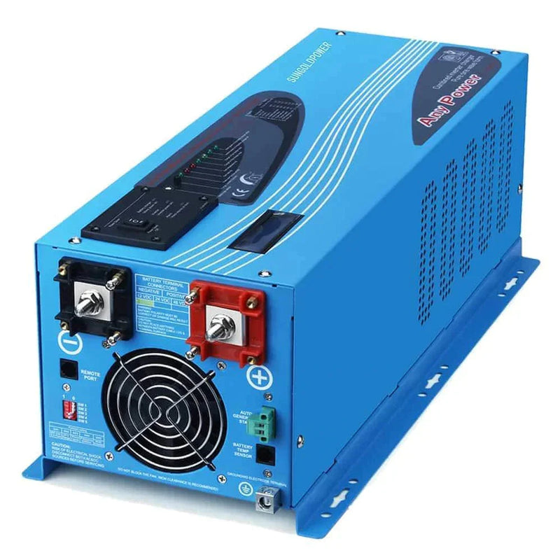 4000W DC 24V Split Phase Pure Sine Wave Inverter With Charger - LFP4K24V240VSP