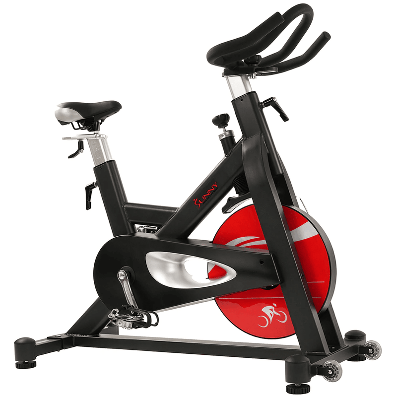 Sunny Health & Fitness Evolution Pro Magnetic Belt Drive Indoor Cycling Bike