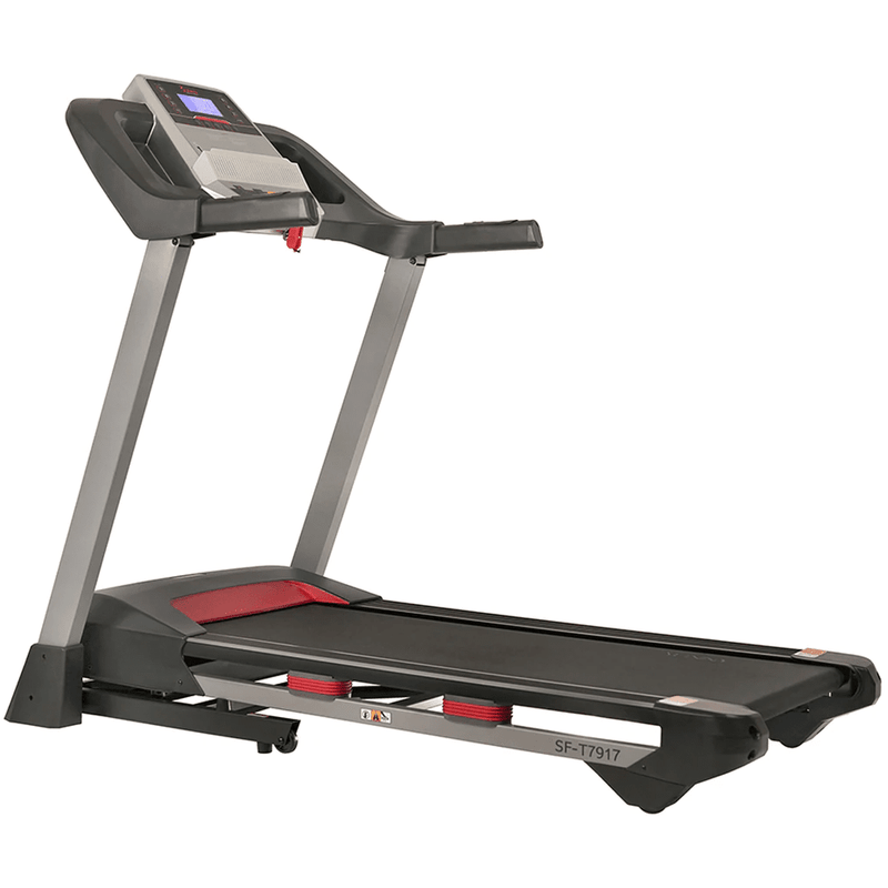 Sunny Health & Fitness Performance Treadmill with Heart Rate Monitoring, Bluetooth Speakers and Incline