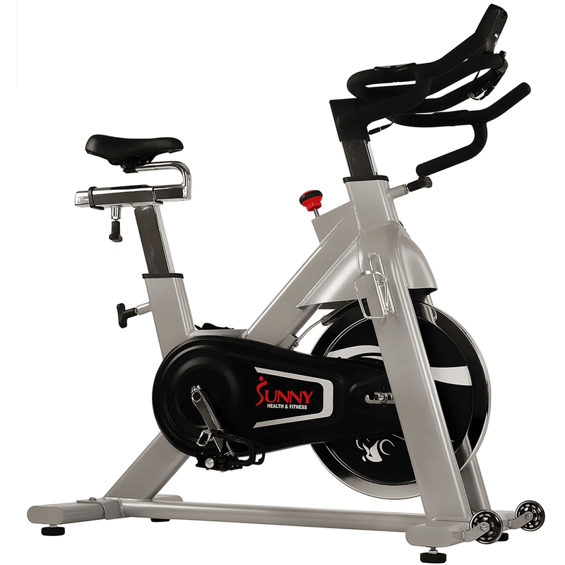 Sunny Health & Fitness Flywheel Belt Drive Commercial Indoor Cycling Bike