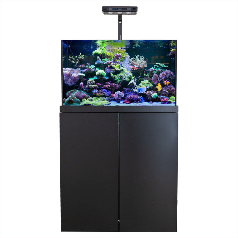 CORAL REEF AQUARIUM 50 GALLON TEMPERED GLASS FISH TANK COMPLETE SET-REEF-860-ABK