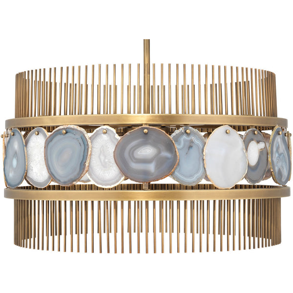 Jamie Young Freight-Min. Req. Upsala Agate Chandelier -DX. 5UPSA-LVAB