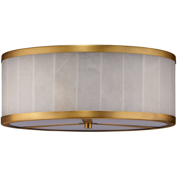 Jamie Young Large Upsala Alabaster Flush Mount Ceiling Light -D. 5UPSA-LGAL