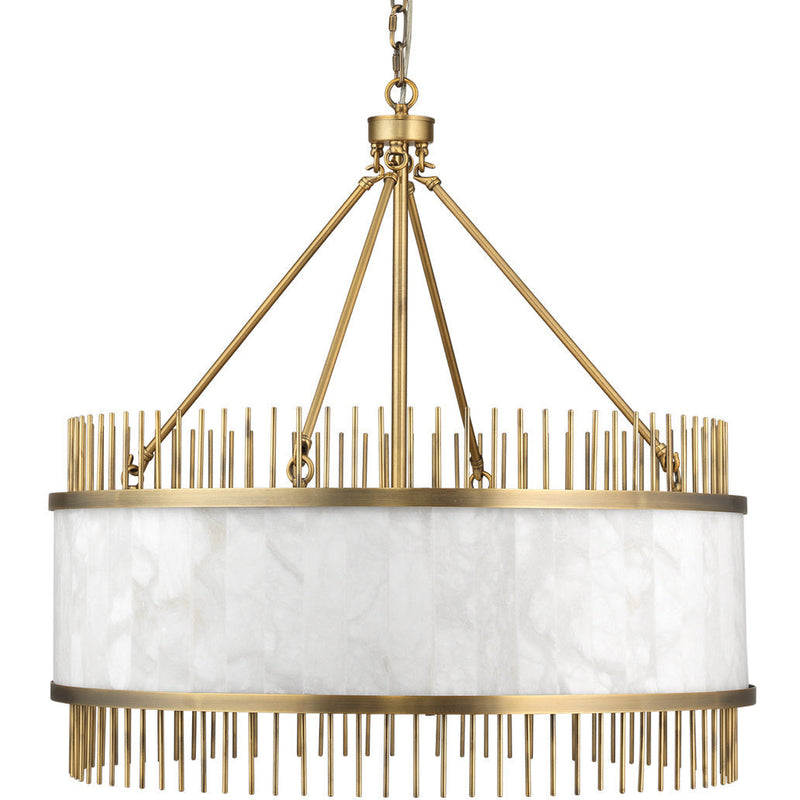 Jamie Young (Freight-Min. Req.) Upsala Alabaster Chandelier -DX. 5UPSA-ABAL