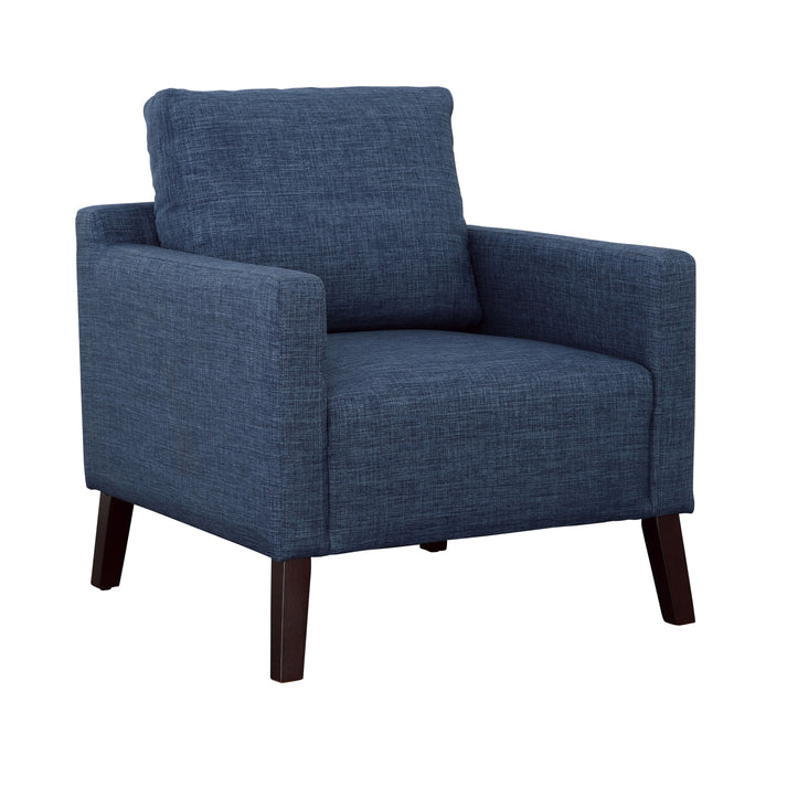 Coast2Coast Home Nashville Accent Chair Blue / Espresso - 90310