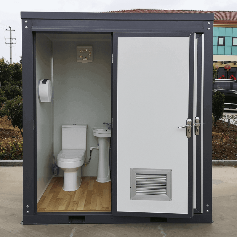 Bastone 2 Private Toilet Stalls Portable Restroom PM000121