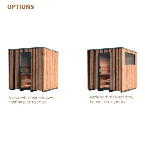 Auroom Garda Outdoor Cabin Sauna | Thermo-Pine