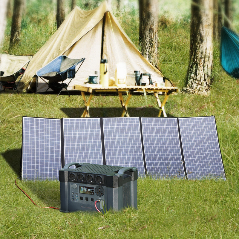 ALLPOWERS Solar Generator Kit 2400W S2000 Pro + SP037 400W Solar Panel