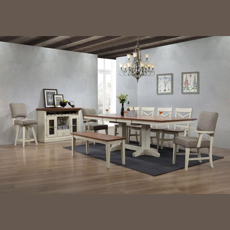 ECI Furniture Choices Trestle Dining Table - 0733-50-TT_TB