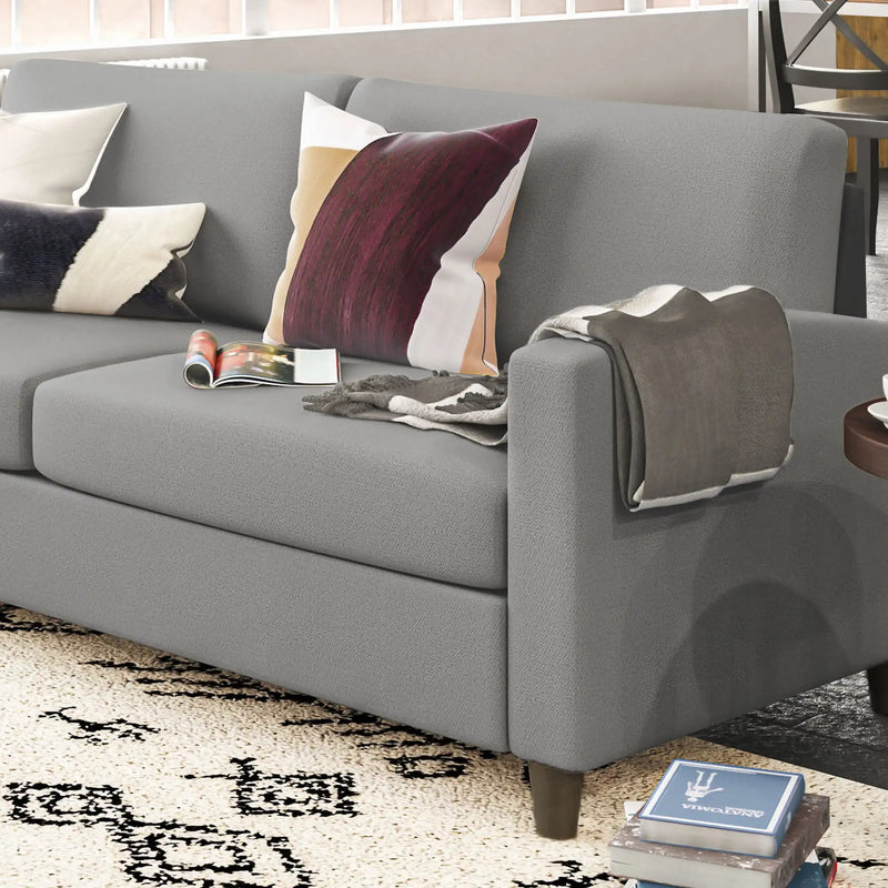 Homestyles Blake Gray Sofa - 2000-30-FB02