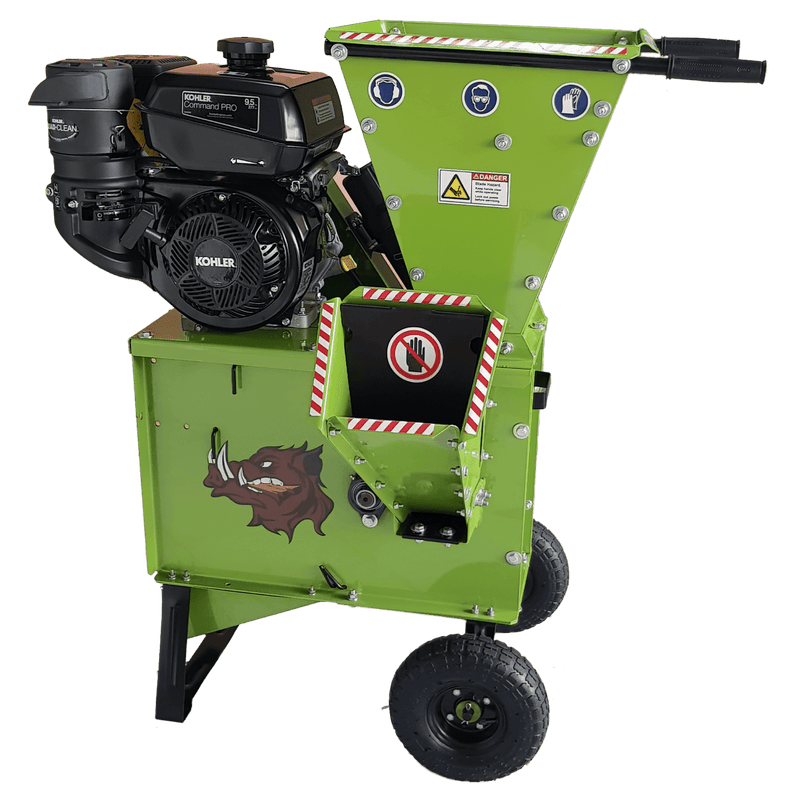 YARDBEAST 2050 277cc 9.5HP Kohler CH395 engine 3" Wood Chipper Shredder New