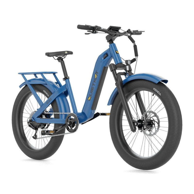 2023 QuietKat VILLAGER Urban 500W 48V 7 Speed Suspension Electric Bike