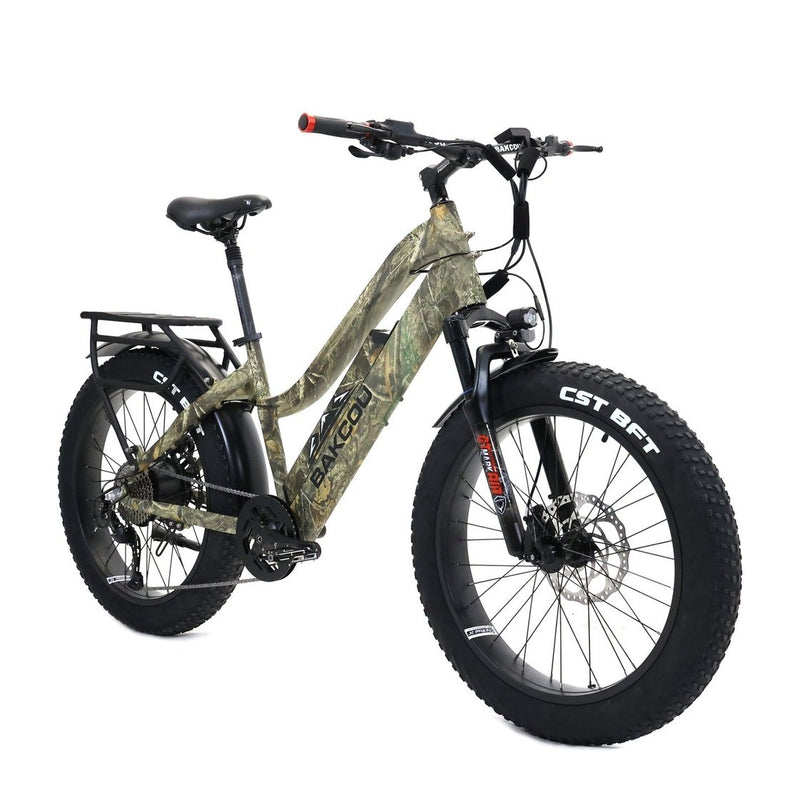 Performer 2024 Bakcou FLATLANDER ST 24" Step-Through 750W 48V Fat Tire Electric Bike