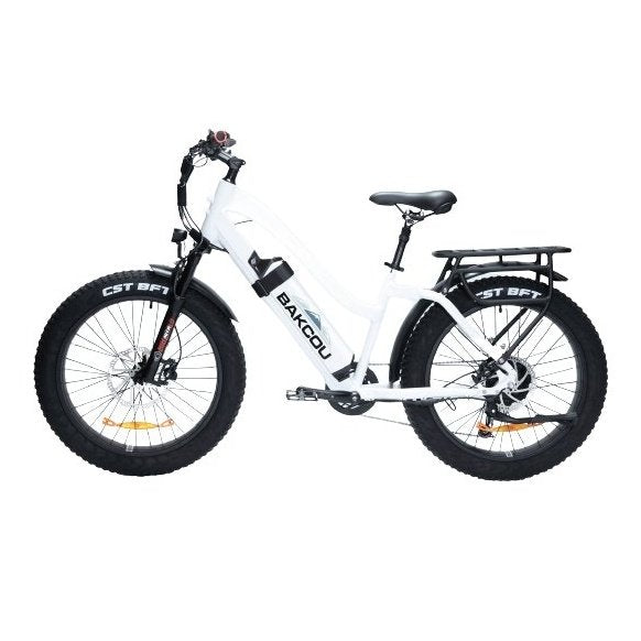 Performer 2024 Bakcou FLATLANDER ST 24" Step-Through 750W 48V Fat Tire Electric Bike