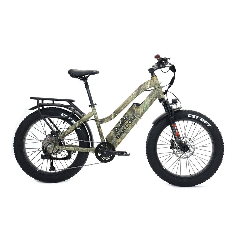 Performer 2024 Bakcou FLATLANDER ST 24" Step-Through 750W 48V Fat Tire Electric Bike