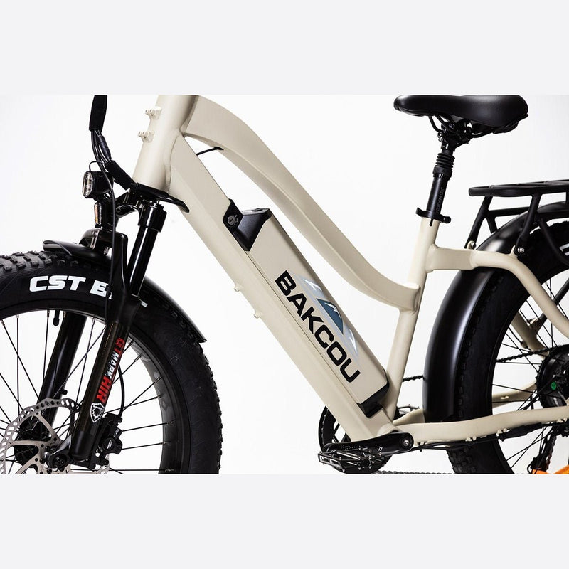 Performer 2024 Bakcou FLATLANDER ST 24" Step-Through 750W 48V Fat Tire Electric Bike