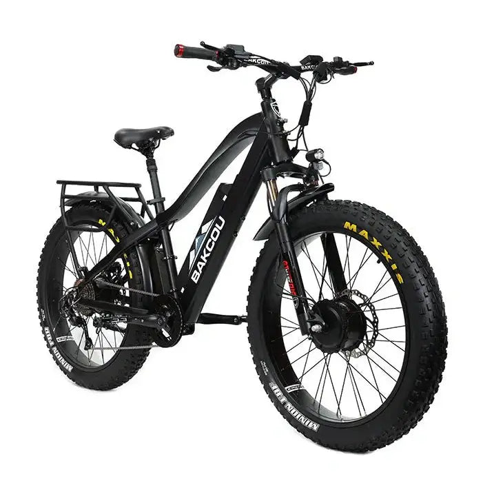 Performer 2024 Bakcou KODIAK AWD All Wheel Drive Dual Hub 48V Fat Tire Electric Bike