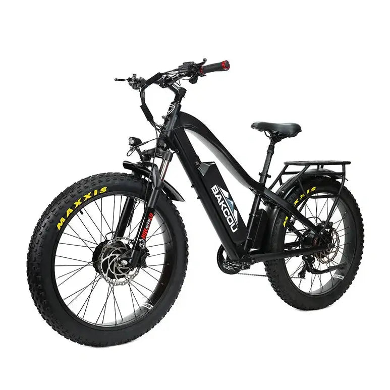 Performer 2024 Bakcou KODIAK AWD All Wheel Drive Dual Hub 48V Fat Tire Electric Bike