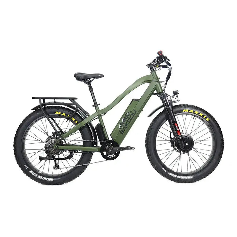 Performer 2024 Bakcou KODIAK AWD All Wheel Drive Dual Hub 48V Fat Tire Electric Bike