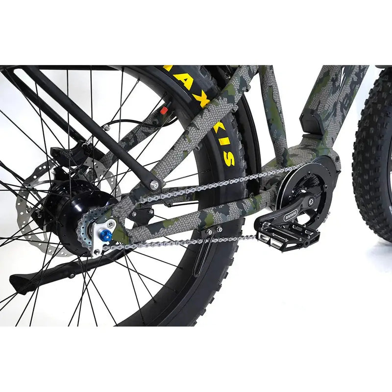 Performer 2024 Bakcou Mule Jäger Mid Drive Torque Sensor Suspension Fat Tire Electric Bike