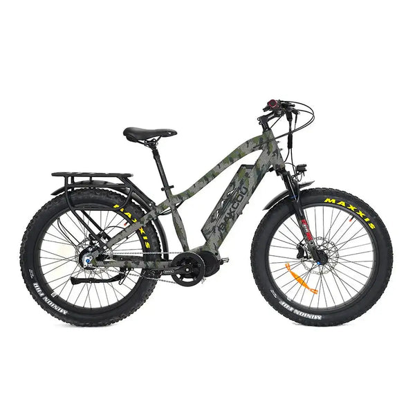 Performer 2024 Bakcou Mule Jäger Mid Drive Torque Sensor Suspension Fat Tire Electric Bike